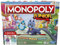 Hasbro Gaming Monopoly Junior Brettspiel, 2-seitiges Spielbrett, 2 Spiele in 1, Monopoly-Spiel für jüngere Kinder; Kinderspiele, Jugendspiele (französische Version)