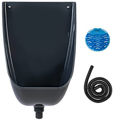 Düvkori® Kunststoff-Urinale für Herren, grau, Urinal für Männer, Urinal, Urinale, Außentoilette, Herren-Urinal, Urinal für Männer, wasserloses Urinal, Urinale für Herren-Badezimmer, Urinale groß