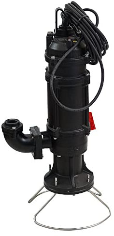 Hochdruck Fäkalienpumpe Tauchpumpe Schmutzwasserpumpe 11bar - 1,1kW - 50L/min.