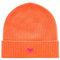 Zwillingsherz Grobstrick-Wintermütze aus 100% Kaschmir - Hochwertige Unisex Strickmütze Herz Patch für Damen Jungen Mädchen - Hat – One Size – Cashmere – warm & weich im Frühjahr Herbst & Winter