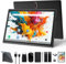 Tablet 10 Pollici Tablet con Sim Slot 4G LTE Tablet con Tastiera e Penna Tablet in offerta 64GB ROM 512GBTF Android 13 Tablet PC, Octa-Core/13MP /1080PFHD/6000mAh, GPS Bluetooth WiFi GPS OTG, Nero