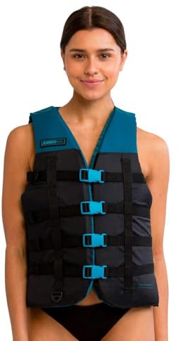 Gilet jet ski unisexe Jobe Dual Life Vest Teal - Bleu