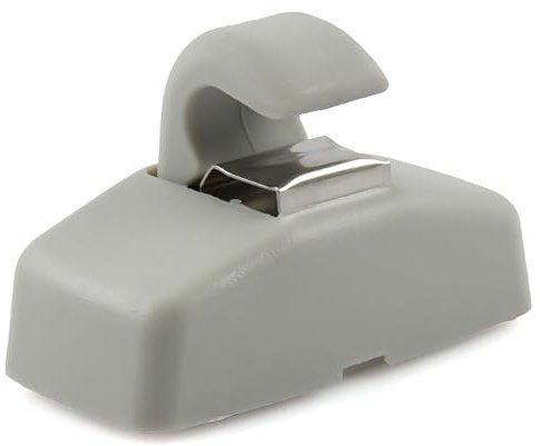 ROBUST 3B0857561B - Soporte de gancho para visera de sol para Volkswagen Bora Caddy Golf Sharan Passat Polo Amarok Transporter Touran Seat Ibiza Leon Skoda Fabia Octavia Superb