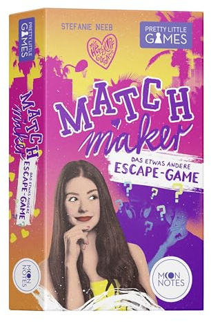 Moon Notes, Matchmaker, Kartenspiel, Interaktives Sports Romance Escape-Spiel, Das etwas andere Escape-Game mit Herzklopfgarantie