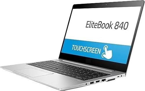 MEETECH Notebook EliteBook 840 G5 CPU i5-8350U 8Th Gen display 14 FullHD Argento Ram 16Gb SSD 512Gb Windows 10 Pro, Computer portatile, WebCam HD, Tastiera US Retroilluminata (Ricondizionato)