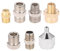 7-teiliges Adapter-Set für Airbrush, Kupplungs-Adapter-Set für Luftschlauch, Airbrush-Kupplung, Luftschlauch-Adapter, Set für Airbrush und Luftschlauch