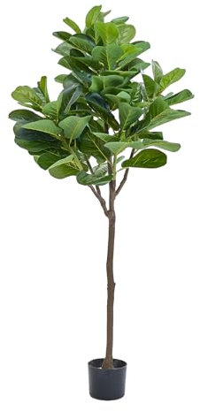 MYELLU 5FT Fiddle Leaf Fig Tree Artificial Model R0544