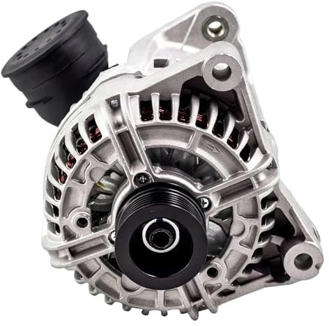 GHIUZ Lichtmaschine 120A 6 Rippen kompatibel for BMW 3er E46 320i 323i 328i 320 Ci 323 Ci 328 Ci for Z3 E36 E39 520i 523i 528i 2.0i 12311432986