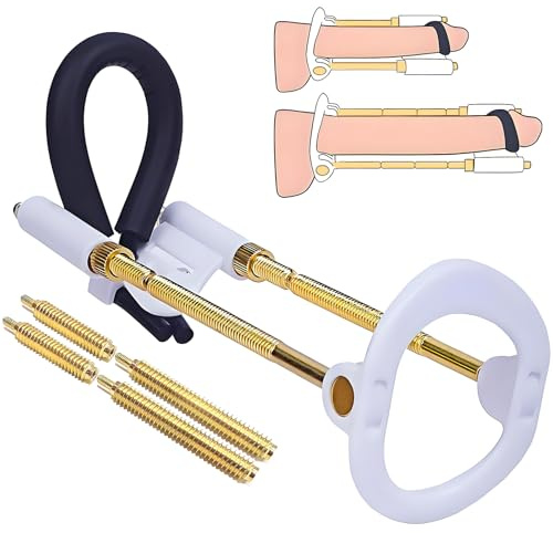 Penis Extender Stretcher Kit Penis Pump Sex Toys for Men Male Sex Toy Penis Stretcher Device for Men Penis Enlargement Adjustable Stretching, Effective Wearable Male Penis Extension Training Set
