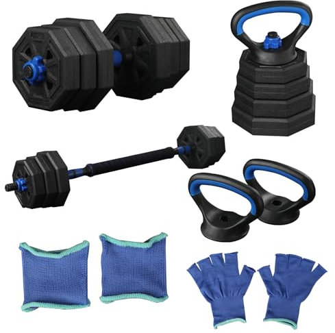 HCT STYLE 4-in-1 Hantelset 10 kg