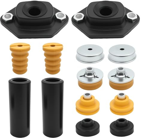 Hoypeyfiy 3353676734 14 Stücke 33526768544 Federbeinstützlager Domlager Reparatursatz, Ersatz für BMW E87 2008-2011, Ersatz für E90 328xi 2007-2008, Ersatz für BMW E90 335i 2006-2008