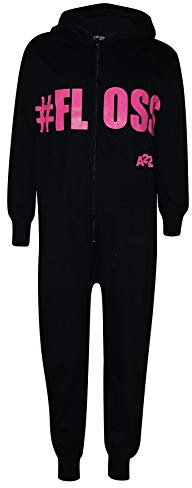 A2Z 4 Kids Girls Boys Floss Cotton One Piece Onesie Comfortable Loungewear Pyjamas Sleepsuit Age 5 6 7 8 9 10 11 12 13 Years