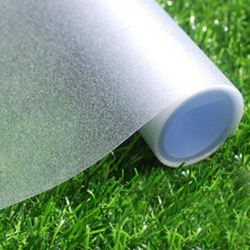 LATERN Pellicola per Vetri in Vetro Smerigliato, Pellicola per Vetro per Privacy Statica in Vinile 40 X 200 Cm per Stanza da Bagno, Ufficio, Sala Riunioni (Bianca)