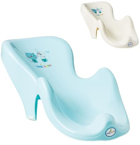 Chipolino Baby Badewannenliege Badewannenauflage ab Geburt, mit Gummifüßen hellblau