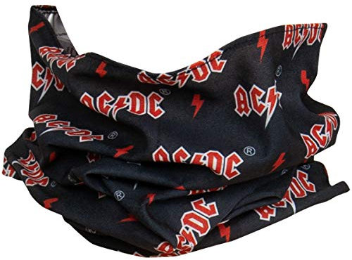 FBI AC/DC Bandana, Halstuch, Multifunktionstuch, Schal, 1010620