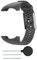NANUNU Uhr Ersatzarmband, Silikon Ersatzarmband für Polar M400 / M430, Silikonarmband