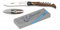 ALBAINOX - 19246. Navaja LAGUIOLE-LUJO. Mango de Estamina roja y micarta. Hoja: 9 cm. Incluye sacacorchos. Herramienta para Caza, Pesca, Camping, Outdoor, Supervivencia y Bushcraft.