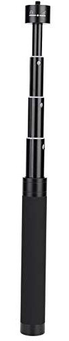 KBREE Handheld Gimbal Stabilizer Selfie Stick Extension Rod 1/4'' Screw Extender Pole Tripod for Zhiyun Gimbal Extension Rod Black hot Accessories