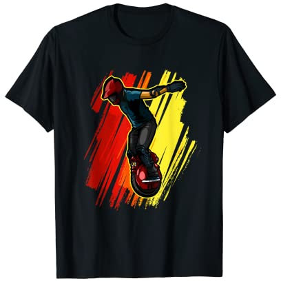 Extrem Sport mit elektrischem Einrad T-Shirt