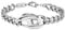 Diesel Herren Silber-Ton Edelstahl Armband, DX1413040