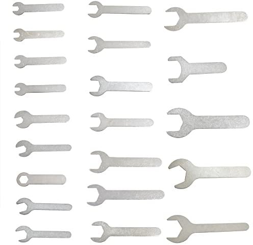 Lotatheta 1.5-2mm Brake Wrench Kit - 21 Sizes 4-24mm, Adjusting Offset Bolts, Cone Wrench, Cycling Tool