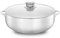 Alpine Cuisine 7-Quart Aluminum Caldero Stock Pot with Glass Lid, Cooking Dutch Oven Performance for Even Heat Distribution, Perfect for Serving Large & Small Groups, Riveted Handles Commercial Grade