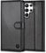 Kuafcase for Samsung S23 Ultra Case, 4 Card Slots Magnetic Closure Kickstand Shockproof Protective Phone Case for Samsung Galaxy S23 Ultra - Black