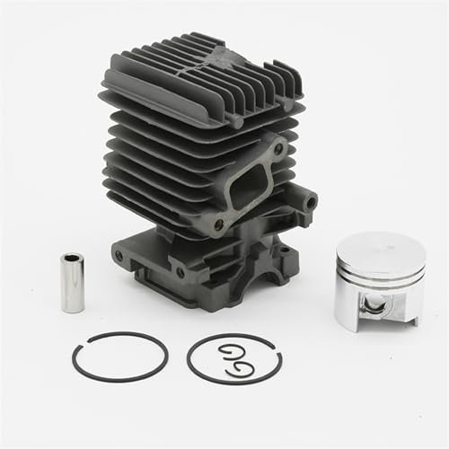 JAVON 37-mm-Zylinderkolbenbaugruppe, passend for Stihl MS 192 MS192 C MS192T MS192TC MS192TC-E MS192TC-E S192T-Z Kettensägen-Ersatzteile 11370201203 Zylinder-Kolben-Kit