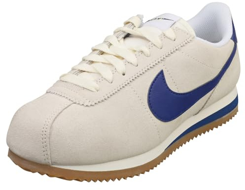 Nike FQ8108 Cortez Women Pale Ivory/DEEP Royal Blue-SAIL UK 4
