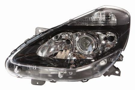 ABAKUS Scheinwerfer Scheinwerfer Links H1 H7 W5W PY21W Kompatibel mit RENAULT Clio III Schrägheck BR0/1, CR0/1 CLIO Grandtour KR0/1