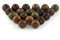 Rasiya Art Brown Drawer Knobs - Assorted Boho Countryside Drawer Door Pull Handles for Kitchen Wardrobes Dresser Boho Home Interior Decor - Pack of 20