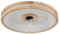 Deckenventilator mit Beleuchtung dimmbar Fernbedienung Deckenlampe Schlafzimmerleuchte Holzlampe, Vor-/Rücklauf, 3 Geschwindigkeitsstufen, dimmbar Timer, 30W 2250lm warmweiß-kaltweiß, DxH 50x12,5 cm