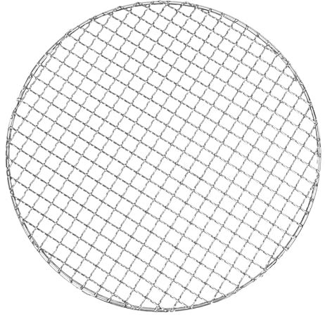 WEITINGKKK Kühlgestell, Grillrost, Gitterroste Edelstahl Rundgrill BBQ Grillnetz Maschengestelle Gitter Rundrost Dampfnetz Camping Wandern Outdoor Maschendrahtnetz