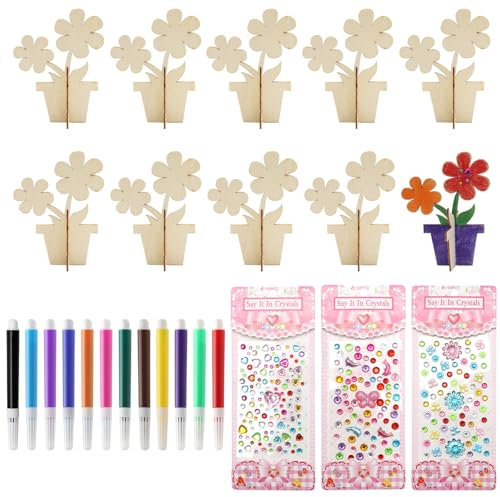 Diy Holzblumen Zum Bemalen,Basteln Kindergeburtstag Blumen Basteln Kindergeburtstag Basteln Bastelset Kindergeburtstag Kinder Basteln Holz Basteln Blumen Zum Basteln Holz Basteln Kinder Holz Bastelset