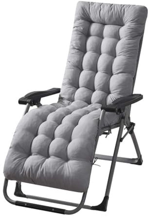 001,170 * 48cm, Sonnenliegen-Kissen, Nur wasserdichte Loungesessel-Kissen, rutschfeste, Dicke Unterlage Aus Rattan, Ersatzkissen Für Gartenliege, Relaxsessel Für Drinnen Und Draußen