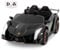DREAMADE Elektroauto für Kinder, 12V Lamborghini Kinder Auto mit hydraulischer Tür, Elektroauto mit Fernbedienung & Musik & MP3 & LED-Licht, Elektrofahrzeuge für Kinder ab 3 Jahre (Schwarz)