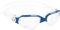 CRESSI Clear Eyes Goggles Clear/Blue - Unisex Pure Silicone Swimming Goggles with Molecular Anti Fog Lens Treatment, Clear/Blue Clear Lens, One Size