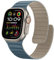 Sixmoat Correa de Silicona Magnética Compatible con Apple Watch 49mm 46mm 45mm 44mm 42mm, Cómoda Pulsera Deportiva Resistente al agua para Ultra SE Series 10 9 8 7 6 5 4 3, Dune-Nube azul
