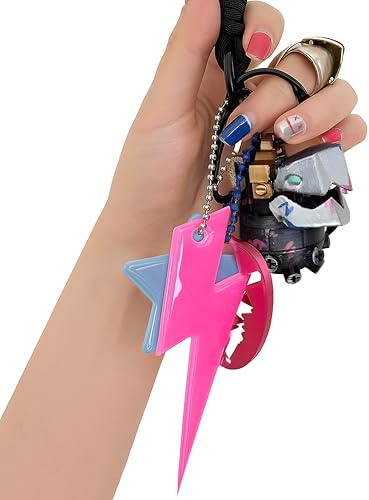 3D-Druck Handgranaten-Schlüsselanhänger für Mädchen und Jungen - Niedliches Schwarzes Accessoire für Geldbörse, Rucksack, Schlüsselarmband und Autoschlüssel