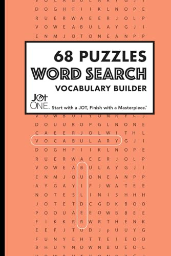 Word Search Vocabulary Builder- 68 Puzzles-English