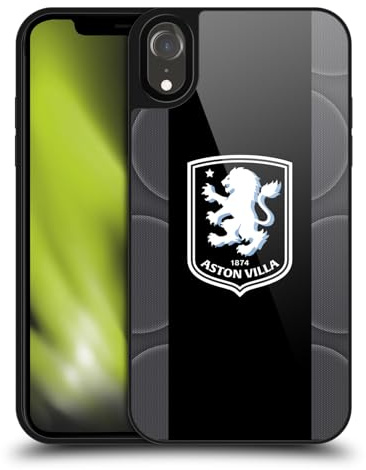 Head Case Designs Officially Licensed Aston Villa Football Club Away 2025/26 Crest Kit Gel Armour Case [Military Grade Protection] Compatible With Apple iPhone XR