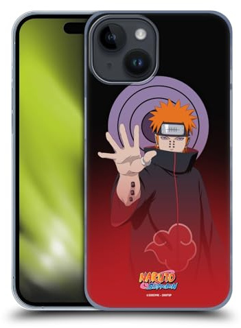 Head Case Designs Offizielle Naruto Shippuden Pain Darsteller Kunst Harte Rueckseiten Handyhülle kompatibel mit Apple iPhone 15