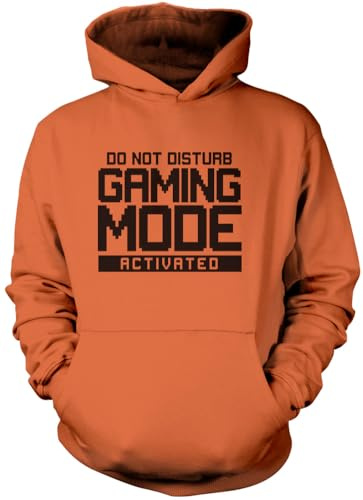 Gaming Hoodie - Do Not Disturb Gaming Mode Activated Unisex Adults, Kids and Teen Hoodie For Gamer Games Addict Stuff Accessories