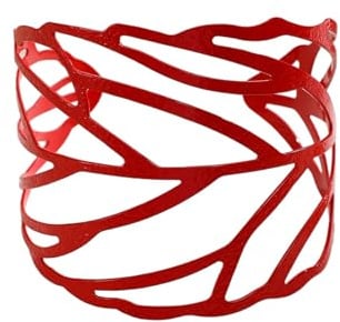 Fazvncv Kunstvoller Ausschnitt, breite Manschette, leichte Eisenkonstruktion, Armband, modischer Schmuck für Damen, bunt, durchbrochen, Einheitsgröße, Wie beschrieben