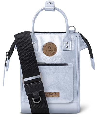 Cabaïa Nano Bag 1,8L - Umhängetasche Damen - Wasserabweisend | Kompakt · Verstellbarer Schultergurt · Innentaschen · Recyceltes Gewebe · Vegan zertifiziert