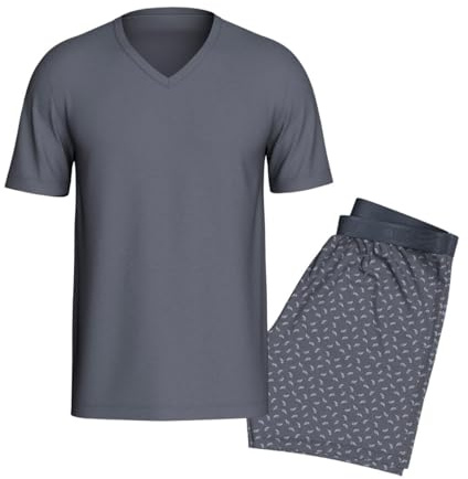 IMPETUS Herren Pyjama Set Grau XL