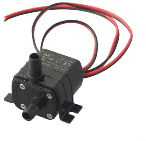 Submersible Brushless Pump 12V DC 4 8W 240L/H with Permanent Magnet Rotor and Low Noise Less Than 40dB for Aquarium Use