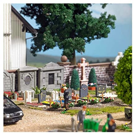 Busch BU 1090 H0 Friedhofsbaukasten
