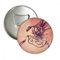Watercolor Maske Happy Karneval von Venedig rund Flaschenöffner Kühlschrank Magnet badge Button 3 Geschenk