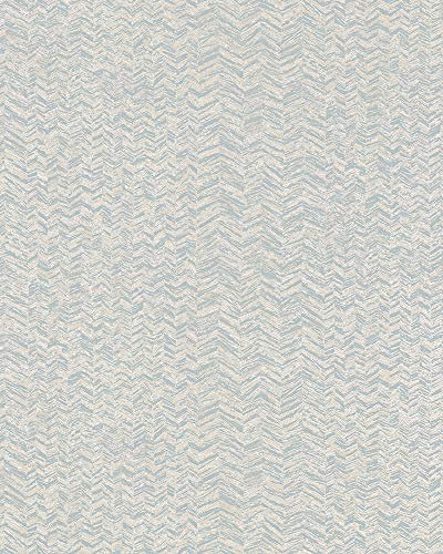 marburg Tapete Beige Grün Grafisch für Schlafzimmer Wohnzimmer oder Küche Made in Germany 10,05m x 0,53m